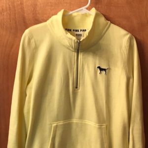 Half zip PINK Sweatshirt